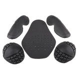 Maxbell Motorcycle Jacket Lining Protectors Pad Shoulders Elbow Back Armor