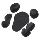 Maxbell Motorcycle Jacket Lining Protectors Pad Shoulders Elbow Back Armor