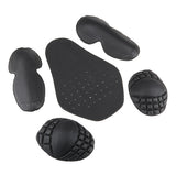 Maxbell Motorcycle Jacket Lining Protectors Pad Shoulders Elbow Back Armor