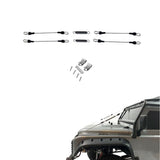 Maxbell 1/10 Scale RC Rock Crawler Steel Rope for Axial SCX10 RC4WD Front Body Shell