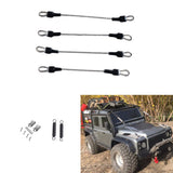 Maxbell 1/10 Scale RC Rock Crawler Steel Rope for Axial SCX10 RC4WD Front Body Shell
