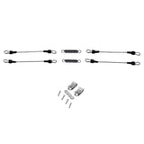 Maxbell 1/10 Scale RC Rock Crawler Steel Rope for Axial SCX10 RC4WD Front Body Shell