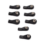 Maxbell 8x M3 Plastic Bent Rod End w/ Axial Width Balls for Axial SCX10 D90 1/10 Car