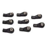 Maxbell 8x M3 Plastic Bent Rod End w/ Axial Width Balls for Axial SCX10 D90 1/10 Car