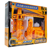 Maxbell Wired Remote Control Tower Crane with Up Down Lift Control and 360° Rotation