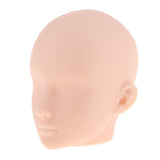 Maxbell 1/6 BJD Male Doll Head Sculpt DIY Parts High Quality Plastic #2