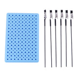 Maxbell DIY Model Painting Kits Color Clips and Model Fixed Base for Craft Wood Working