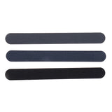 Maxbell 3pcs/set Sandpaper Polished Article Strips Edge Grinding Bars for Wood Model