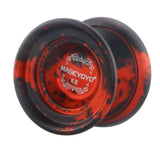 Maxbell MAGICYOYO Unresponsive YOYO K8 Alloy Professional Yo-yo for 1A 3A 5A String Trick Play - Red Black