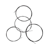 Maxbell Finest 4PCS Black Replacement Nylon Strings DIY for Ukulele 4 String Hawaii Guitar Accessory