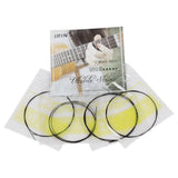 Maxbell Finest 4PCS Black Replacement Nylon Strings DIY for Ukulele 4 String Hawaii Guitar Accessory