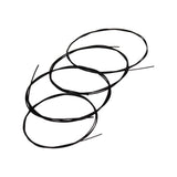 Maxbell Finest 4PCS Black Replacement Nylon Strings DIY for Ukulele 4 String Hawaii Guitar Accessory