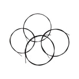 Maxbell Finest 4PCS Black Replacement Nylon Strings DIY for Ukulele 4 String Hawaii Guitar Accessory