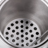 Maxbell Stainless Steel Painting Brush Washing Bucket Wash Pen Barrel Cup Wash Brush Pot Oil Paint Brush Washer Art Supplies