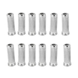 Maxbell 12pcs Durable Replacements Hunting Archery Aluminum Arrow Inserts 6.2mm/ 0.244 inch