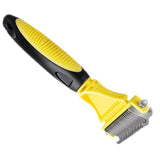 Maxbell Pet Dog Cat Deshedding Grooming Hair Brush Stainless Steel Rake Comb Dressing 1Pcs