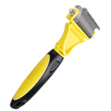 Maxbell Pet Dog Cat Deshedding Grooming Hair Brush Stainless Steel Rake Comb Dressing 1Pcs