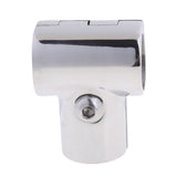 Maxbell Stainless Steel Bow & Boat Hand Rail 90 Degree Tee Fitting 1" 25mm Tube