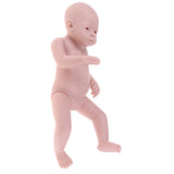 Maxbell Unpainted 20inch Lifelike Reborn Girl Doll Kits Blank Full Body Vinyl Doll Mold DIY Making Accessories