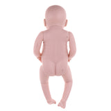 Maxbell Unpainted 20inch Lifelike Reborn Girl Doll Kits Blank Full Body Vinyl Doll Mold DIY Making Accessories
