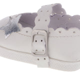 Maxbell Stylish PU Leather Ankle Strap Sequins Shoes Sneakers for 18inch American Girl Our Generation Journey AG Dolls Clothing Accessory