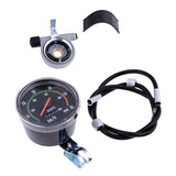 Maxbell Universal Multifunction Odometer Mechanical Speedometer Gauge for  Bicycle Bike with 26" 27.5'' 28'' 29'' Wheels