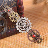 Maxbell Lady Girls Steampunk Gears Hair Clip Goth Punk Vintage Hair Accessories