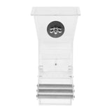 Maxbell No-Mess Bird Feeder,Parrot Automatic Feeder with Perch Cage Accessories, for Budgerigar Canary Cockatiel Finch Parakeet