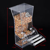 Maxbell No-Mess Bird Feeder,Parrot Automatic Feeder with Perch Cage Accessories, for Budgerigar Canary Cockatiel Finch Parakeet