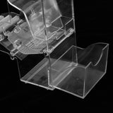 Maxbell No-Mess Bird Feeder,Parrot Automatic Feeder with Perch Cage Accessories, for Budgerigar Canary Cockatiel Finch Parakeet