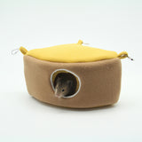 Maxbell Pet Puppy Rat Chinchilla Hamster Guinea Pig CAKE Bed Nest Warm Cave House