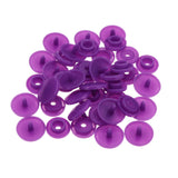 Maxbell 150 Sets Resin Snap Buttons Snaps Baby Clothing Quilt Snaps Press Button 12mm