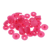 Maxbell 150 Sets Resin Snap Buttons Snaps Baby Clothing Quilt Snaps Press Button 12mm