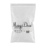 Maxbell 2 Pieces Metal Axle Protective Guard Plate for 1:10 RC Crawler Axial SCX10II