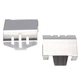 Maxbell 2 Pieces Metal Axle Protective Guard Plate for 1:10 RC Crawler Axial SCX10II