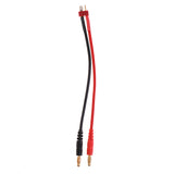 Maxbell 4.0 Golden Banana to T-Plug Male Plug Cable Wire Harness for Battery Adapter 14AWG