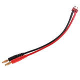 Maxbell 4.0 Golden Banana to T-Plug Male Plug Cable Wire Harness for Battery Adapter 14AWG