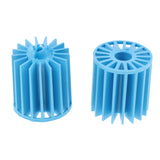 Maxbell 100pcs Auqarium Biochemical Balls Fish Pond Filter Fish Tank Filtration Blue