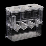 Maxbell Floating Fish Aquarium Hatchery Breeding and Parenting Box with Live Fry Trap