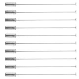 Maxbell 10 Piece Mini Pad 3mm Lapel Stick Pin Hat Scarf Brooch DIY Boutonniere Craft