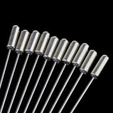 Maxbell 10 Piece Mini Pad 3mm Lapel Stick Pin Hat Scarf Brooch DIY Boutonniere Craft