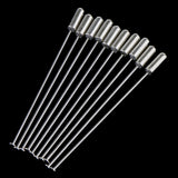 Maxbell 10 Piece Mini Pad 3mm Lapel Stick Pin Hat Scarf Brooch DIY Boutonniere Craft