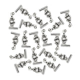 Maxbell 20 Pieces Wholesale Mini Biology Science Microscope Pendant Beads Crafts Party Club Costume Jewelry Findings