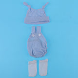 Maxbell Lovely Doll Sleeveless Rompers Hats Socks Sets For 10''-11'' Baby Doll Clothes Accs