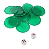 Maxbell Chinese Pai Gow Paigow Tiles Game Casino for Party Entretainment Board Games