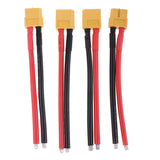 Maxbell 2 Pairs XT60 Connector Male Female Cable Wire Harness 10cm 12AWG for RC Cars