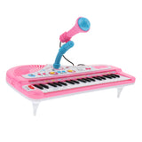 Maxbell 37 Keys Plastic Electronic Organ Keyboard Kit With Microphone, Kids Toddler Early Musical Toy Gift