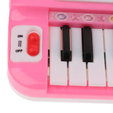 Maxbell 37 Keys Plastic Electronic Organ Keyboard Kit With Microphone, Kids Toddler Early Musical Toy Gift