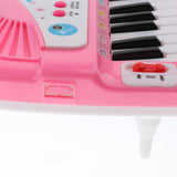 Maxbell 37 Keys Plastic Electronic Organ Keyboard Kit With Microphone, Kids Toddler Early Musical Toy Gift