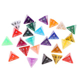 Maxbell 25 Pcs Polyhedral D4 Dice For TRPG Game Dungeons And Dragons Random Color